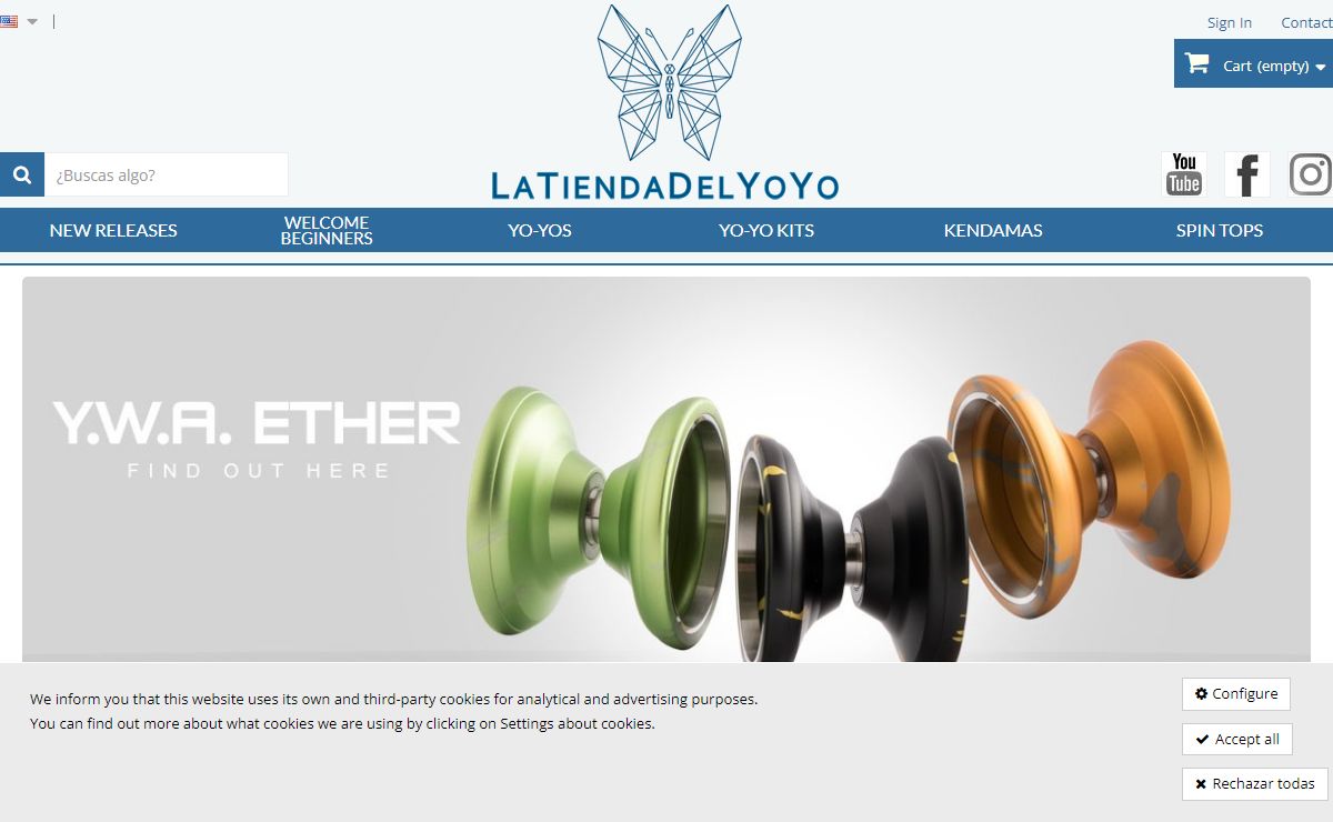 Welcome to the #1 European Yo-Yo Superstore - La Tienda Del YoYo