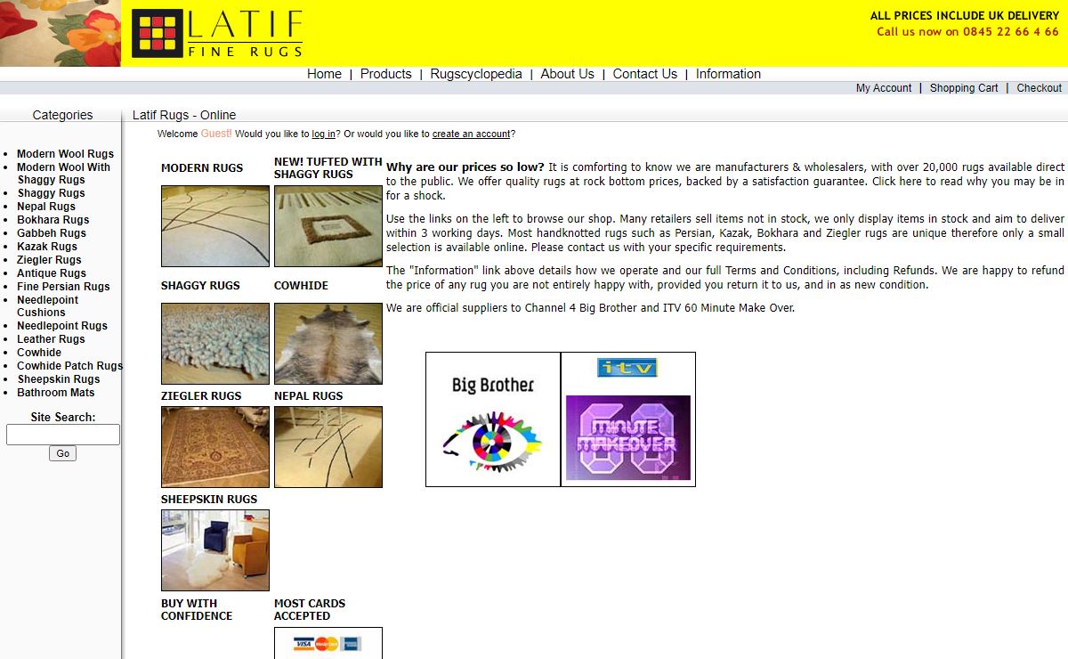 Latif Rugs - Buy Rugs Online