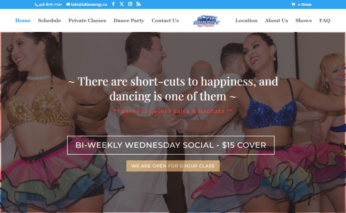 Toronto Salsa Dancing World Champions Best Dance Lessons School