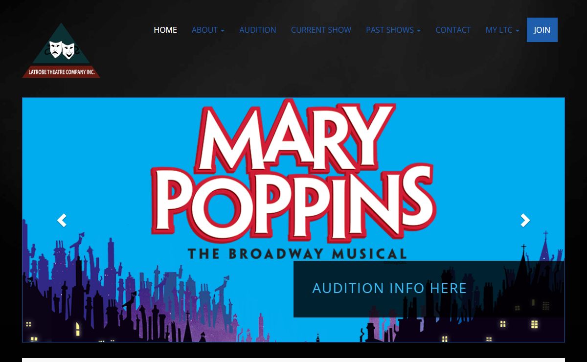 Latrobe Theatre Company - welcome to our website!