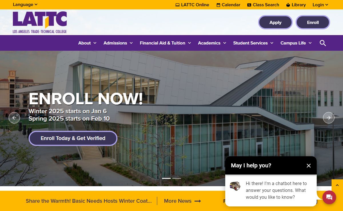 Homepage | LATTC
