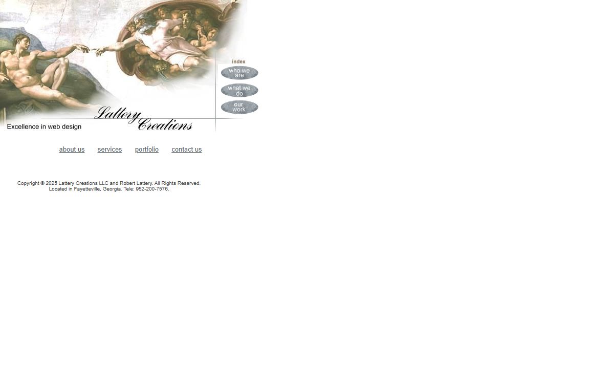 Lattery Creations LLC: Excellence in Web Design and Development - Fayetteville, Georgia