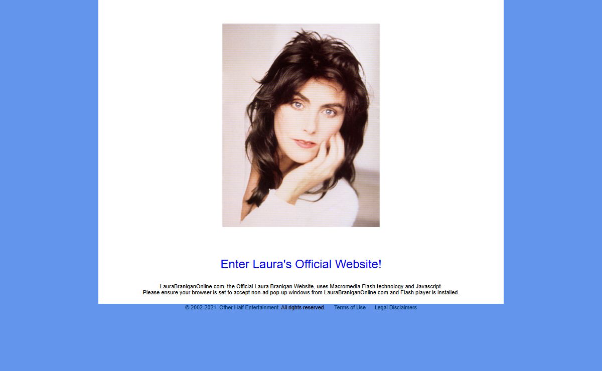 Welcome to LauraBraniganOnline.com - The Official Laura Branigan Website