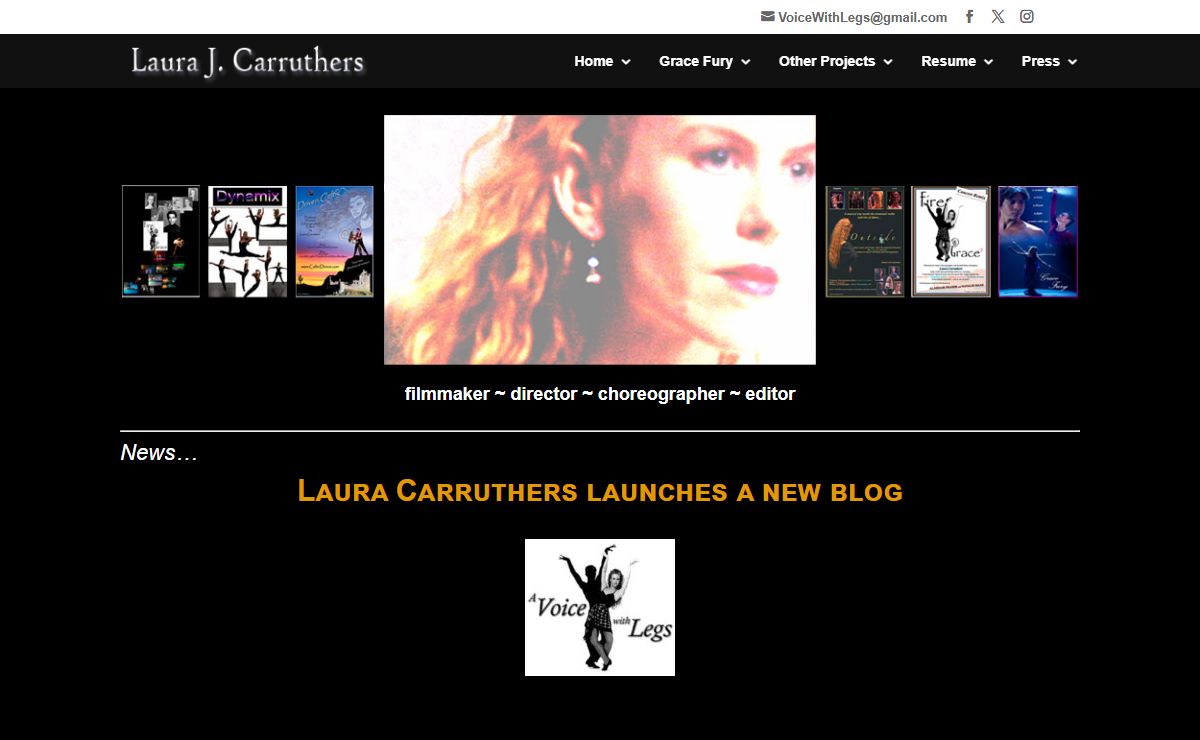 Laura J. Carruthers | Filmmaker, Theatrical Producer, Director, Choreographer, Performer.