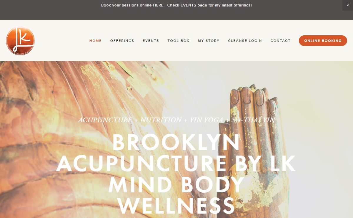 Brooklyn Acupuncture by LK Mind Body Wellness www.laurakauffmann.com