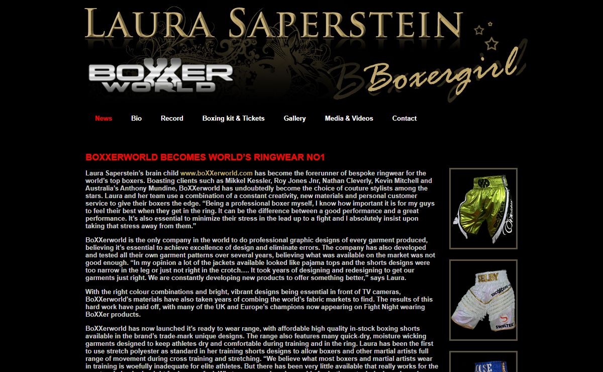 Laura Saperstein - Professional Female Boxer | Boxer Girl