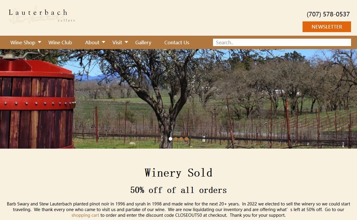 Home - Lauterbach Cellars