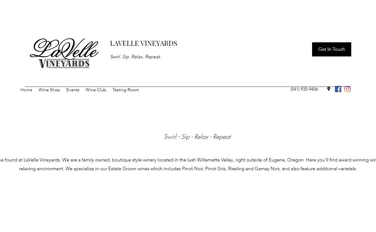 Winery | LaVelle Vineyards | United States
