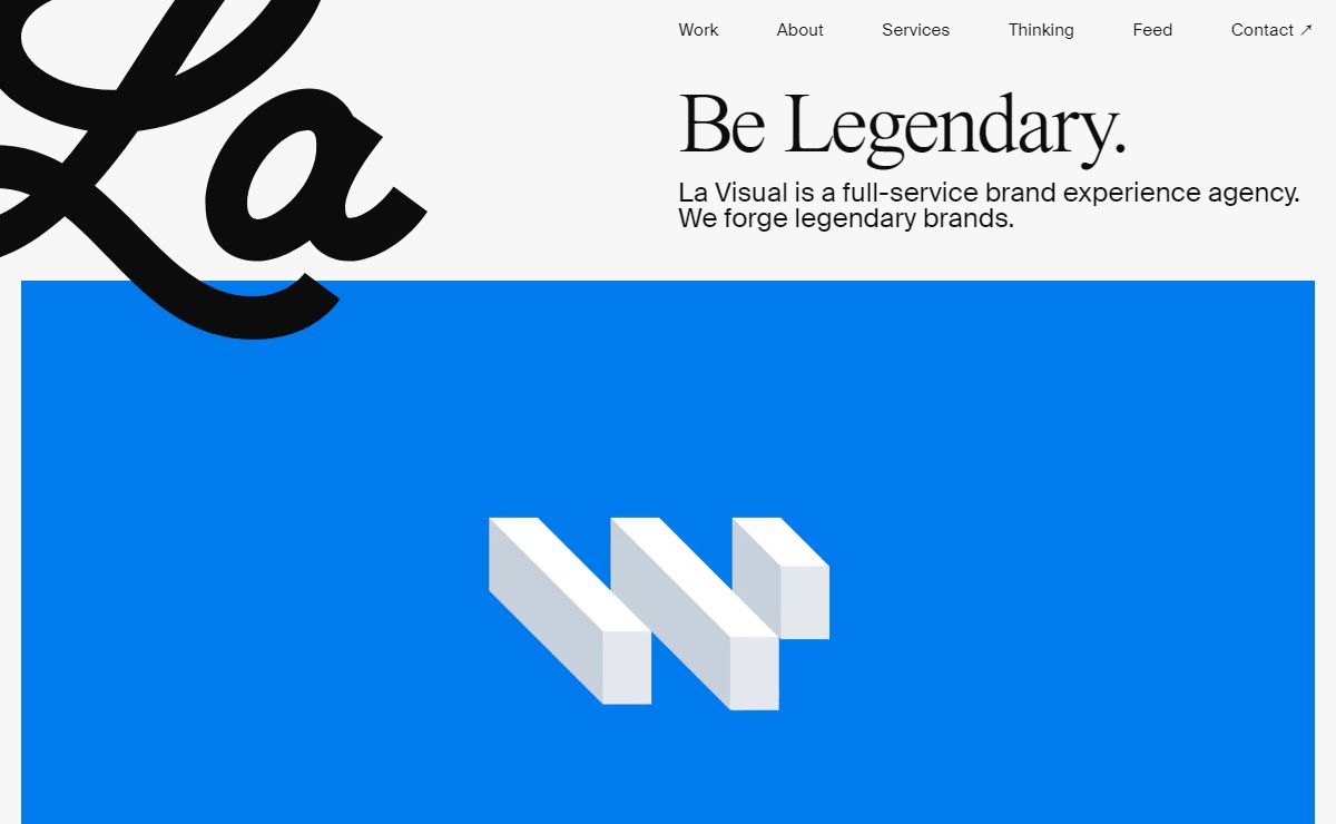 La Visual: We Create Legendary Brands