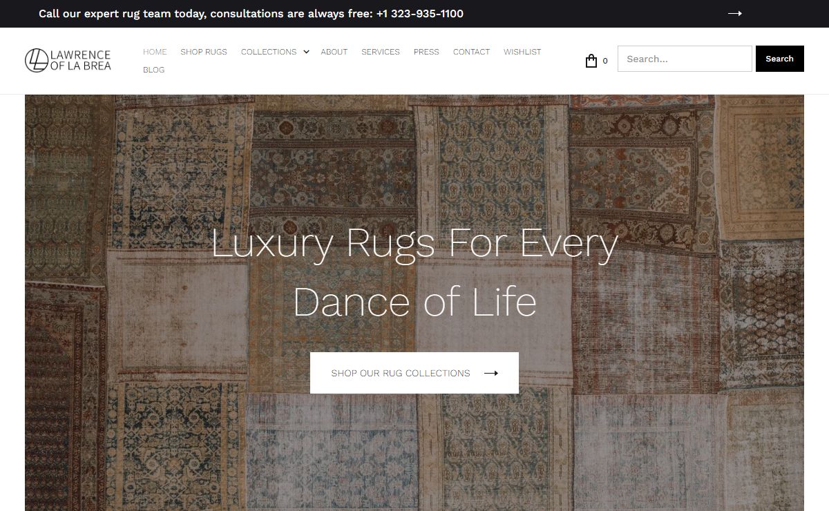 Best Rug Stores in Los Angeles, Buy Luxury Rugs CA | Lawrence of La Brea