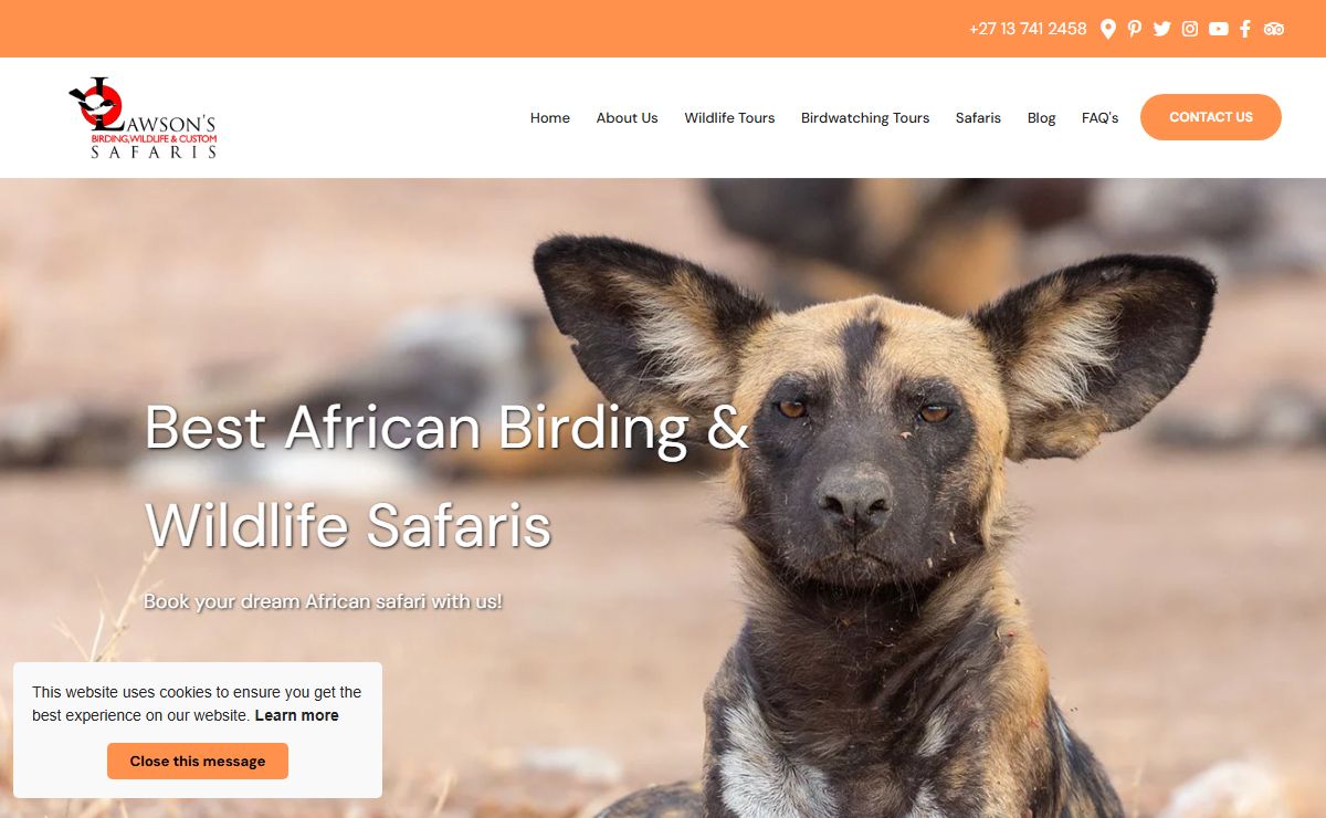 Lawsons Birding & Wildlife Safaris, Trips & Tours South Africa