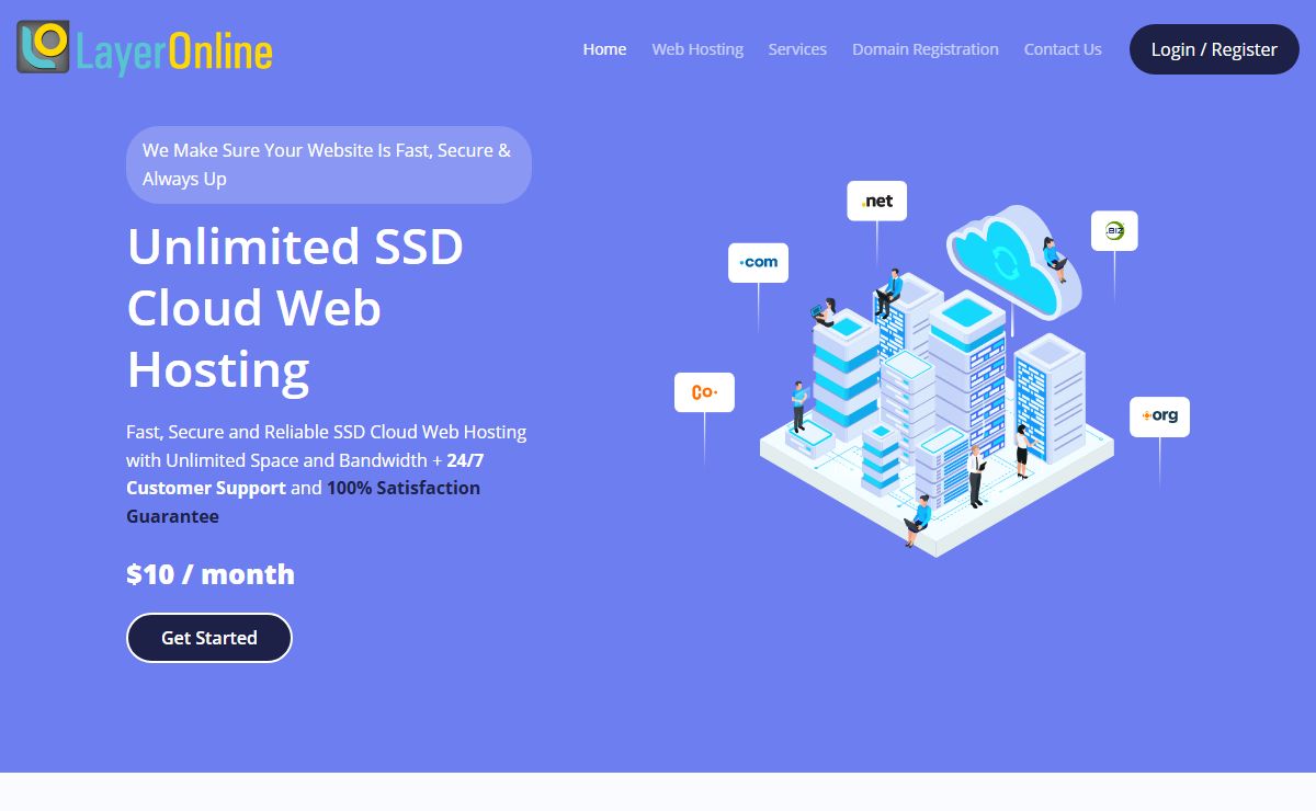 LayerOnline Web Hosting