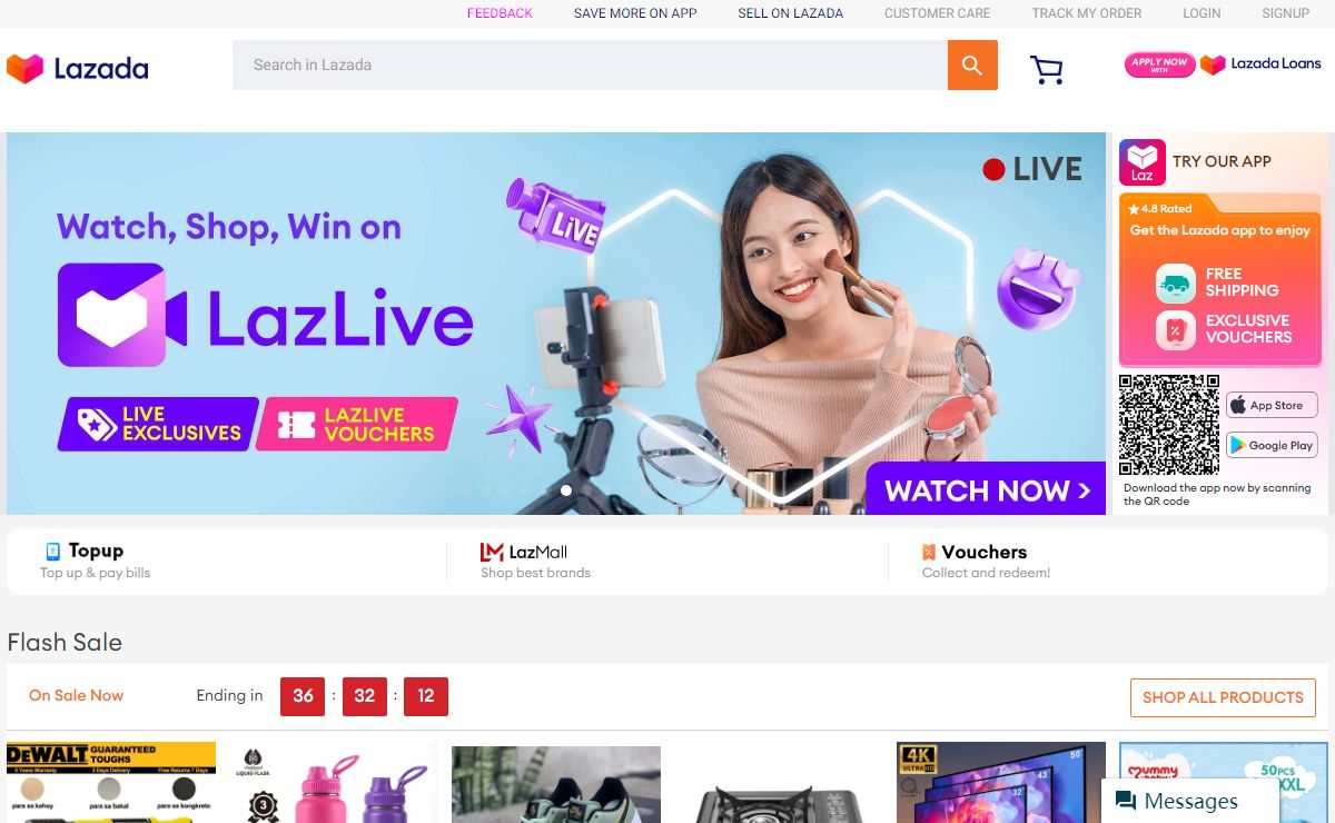 Lazada PH: Shop and get up to P1000 Cashback with 6.6 Sale!