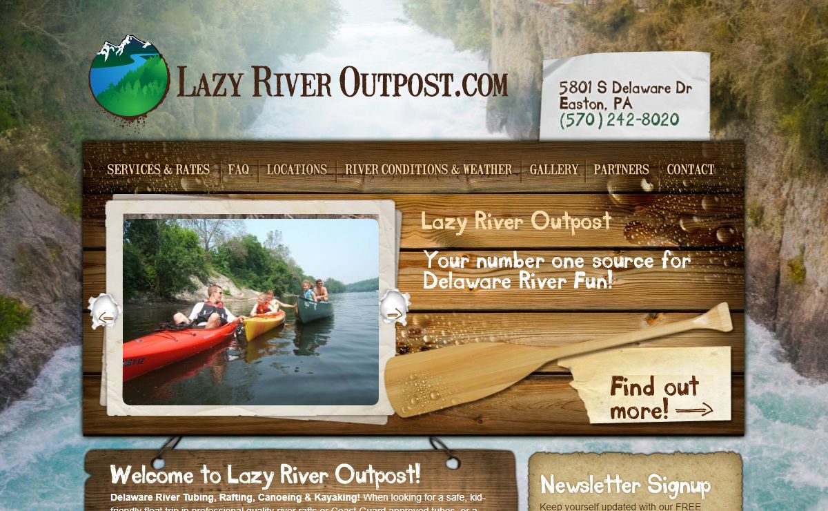 Delaware River Tubing, Rafting, Canoe & Kayak Rentals | Lazy River Outpost
