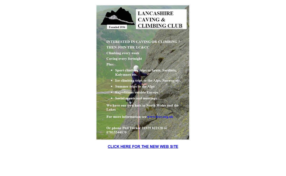 Climbing and Caving