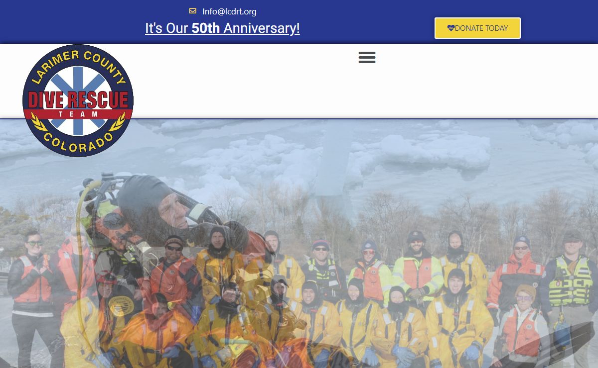 Larimer County Dive Rescue Team – 501c3 providing water rescue and recovery for Larimer County, CO