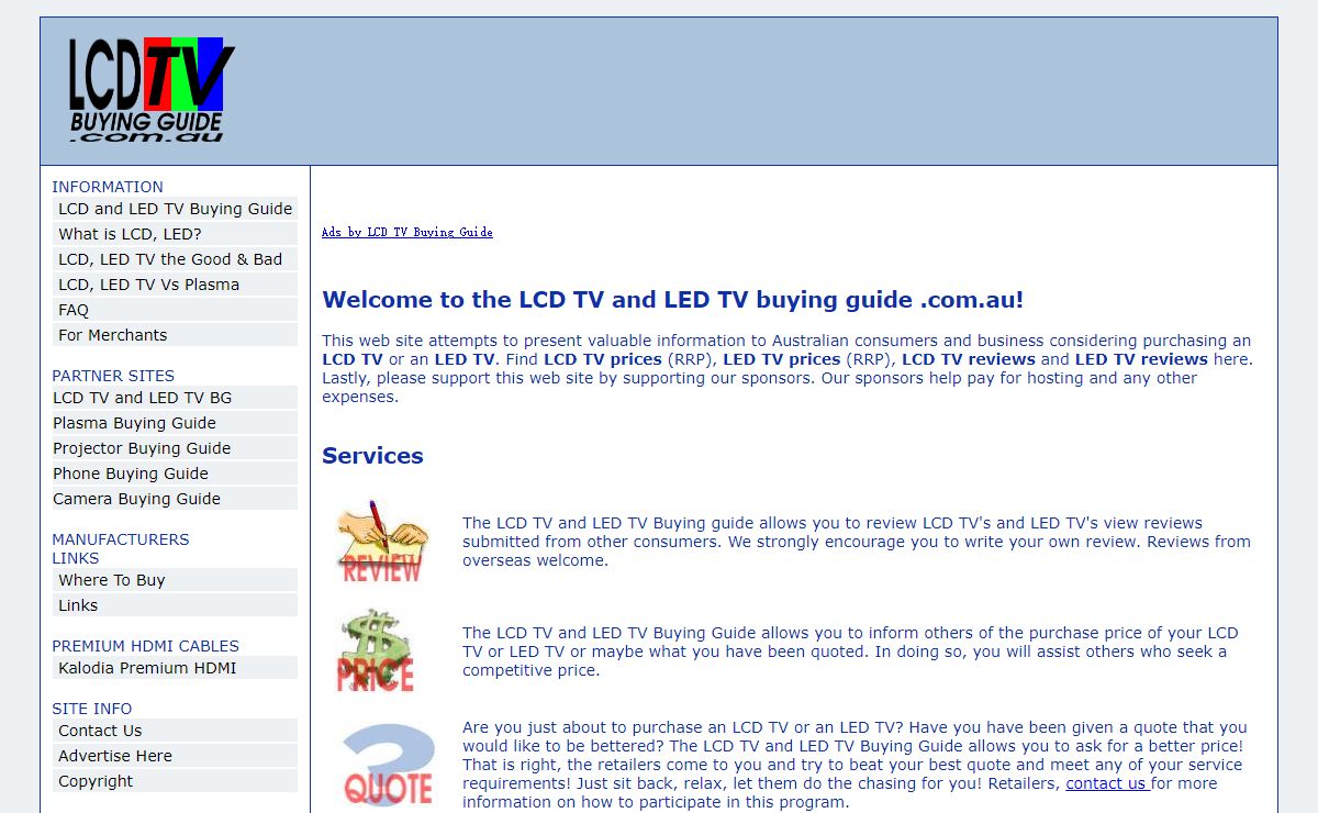 LCD and LED TV Buying Guide - LCD TV, LED TV Reviews and Prices