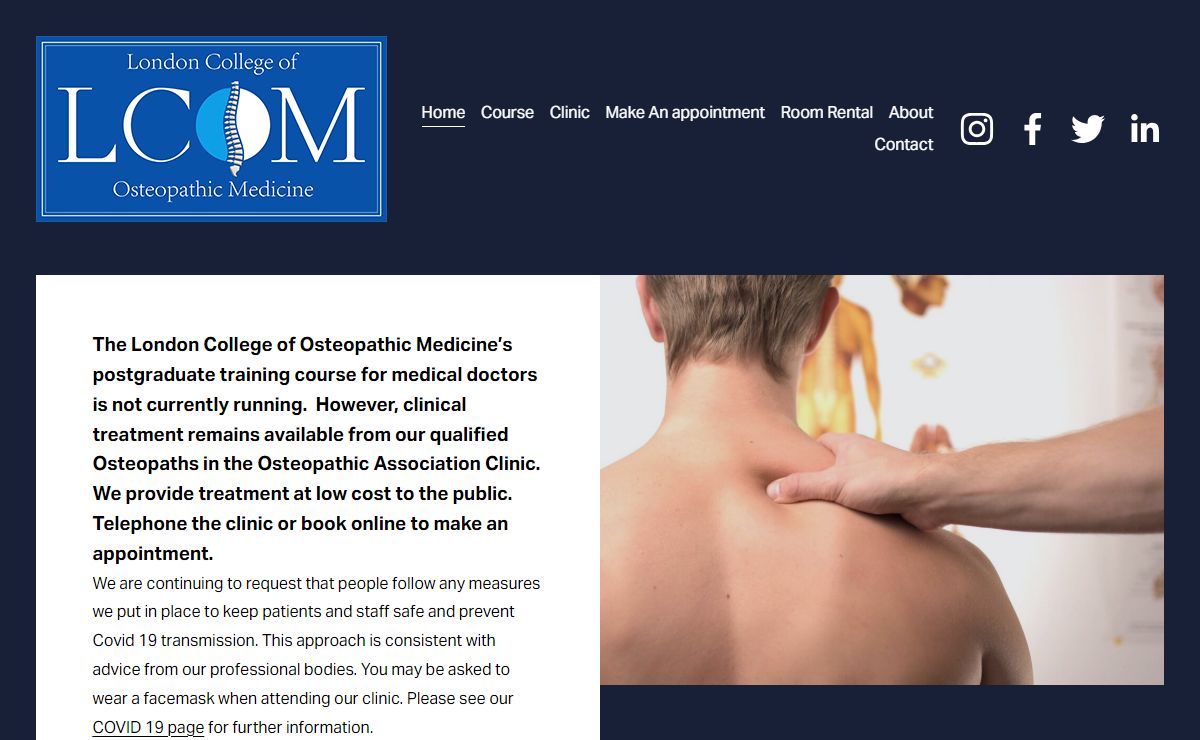 London College of Osteopathic Medicine