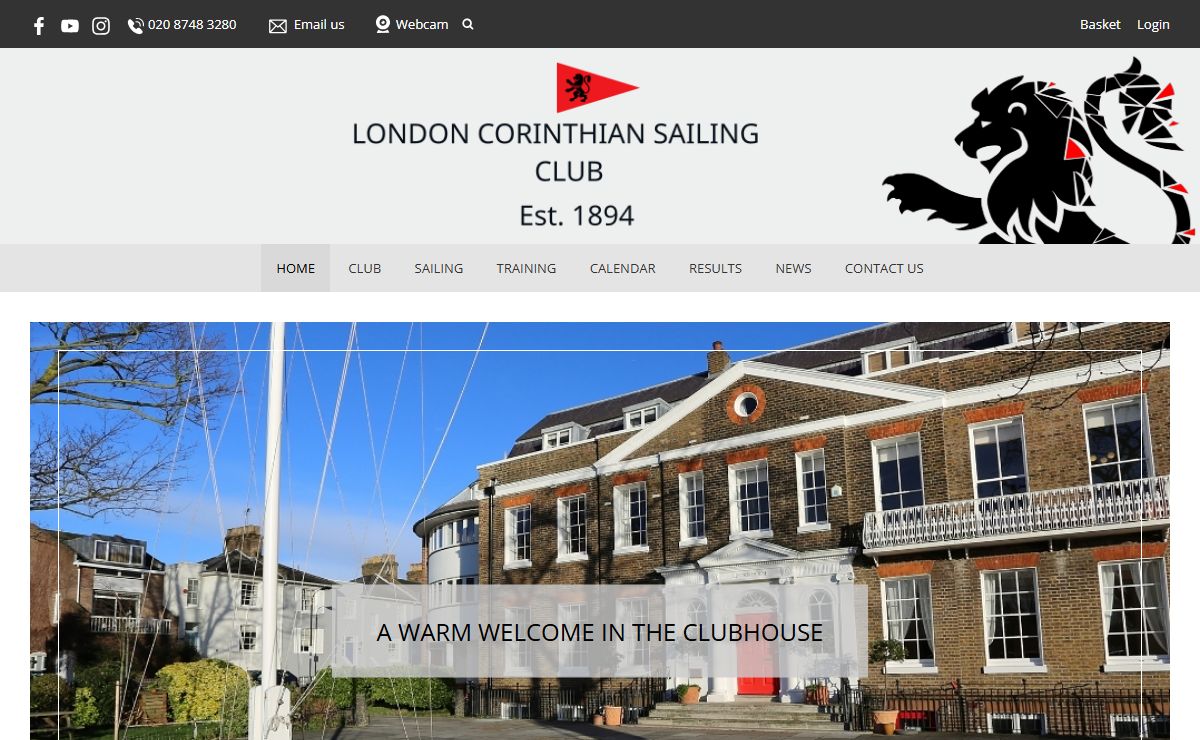 Home : London Corinthian Sailing Club