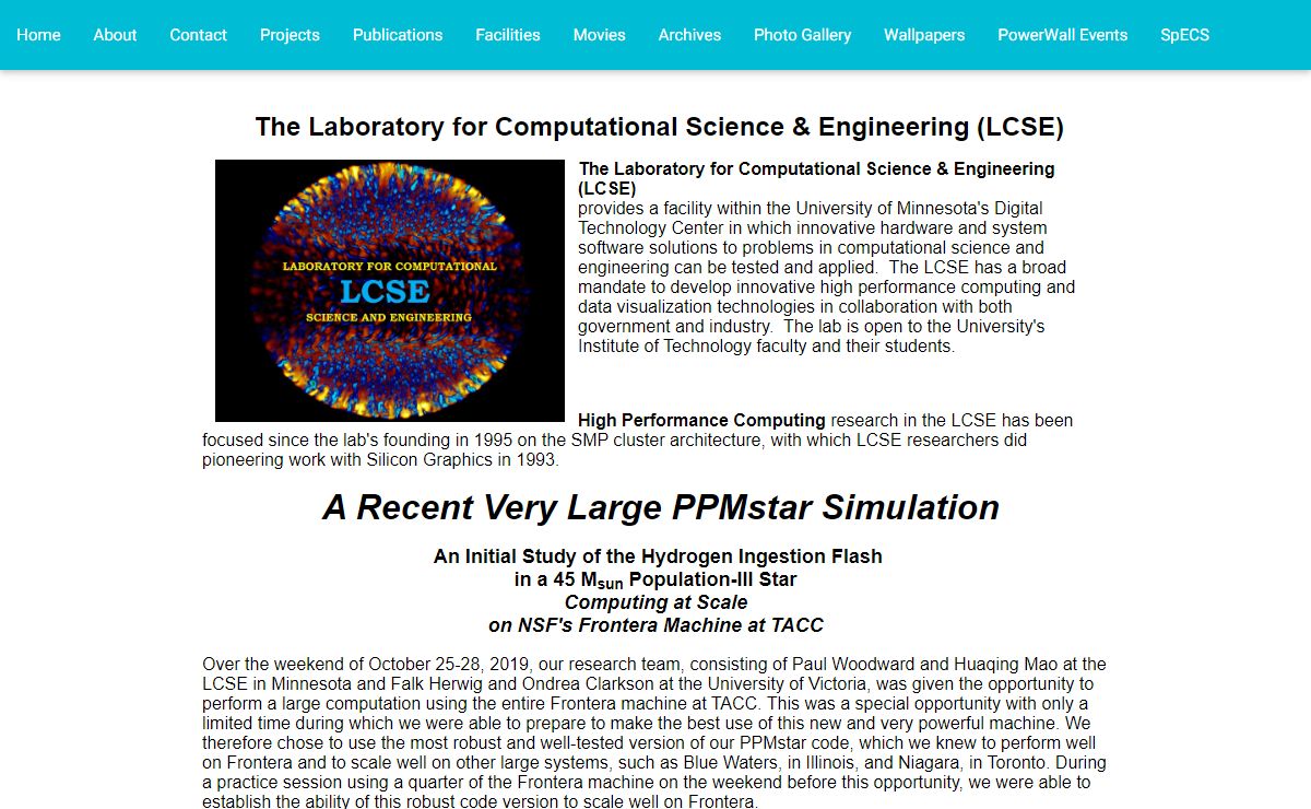 Laboratory for Computational Science and Engineering