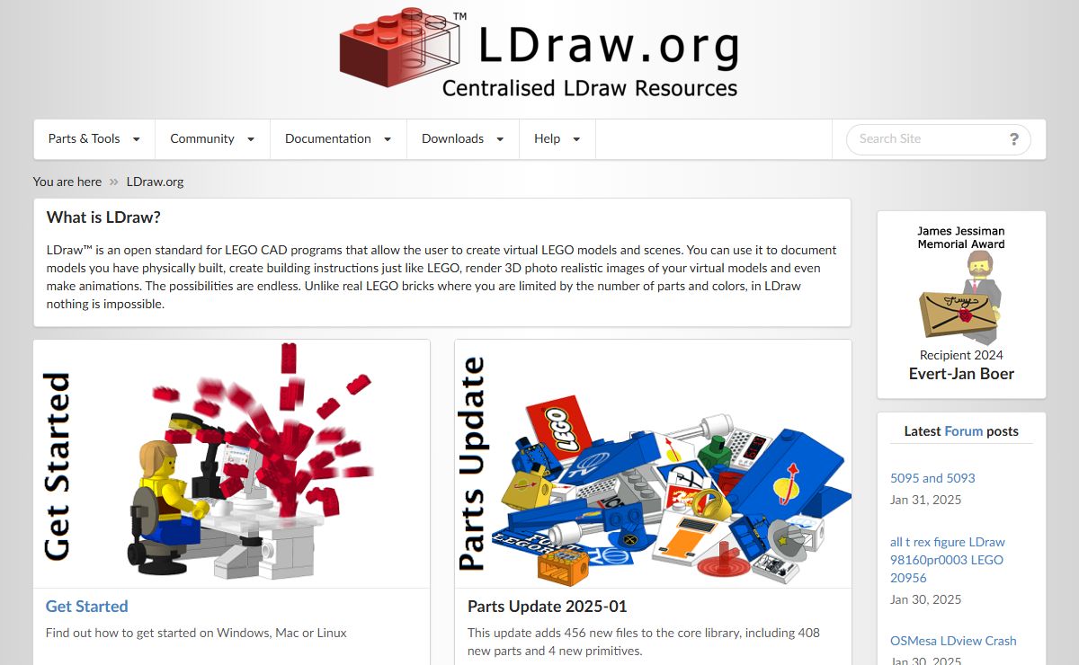 LDraw.org - LDraw.org Homepage