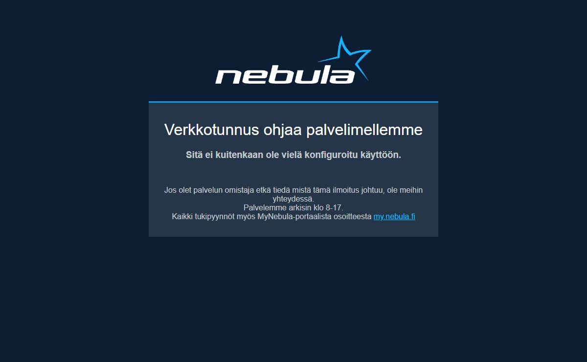 Virtualserver huoltotila