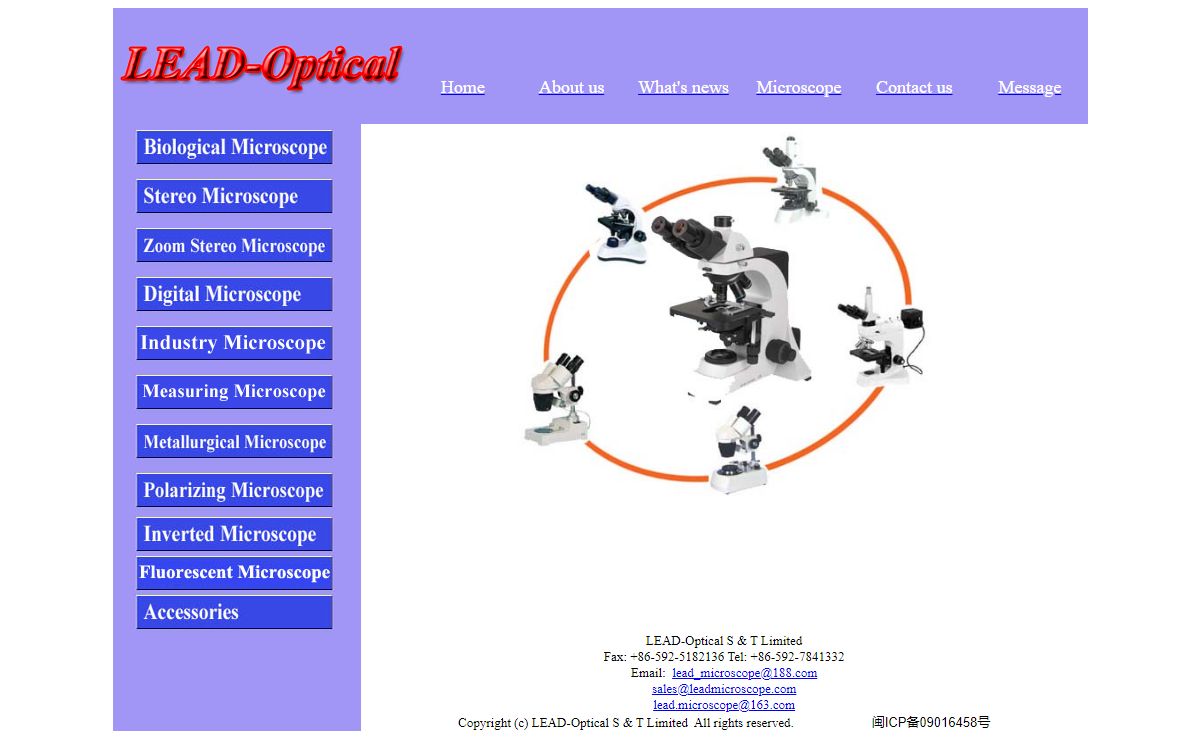 LEAD-Optical S & T Limited