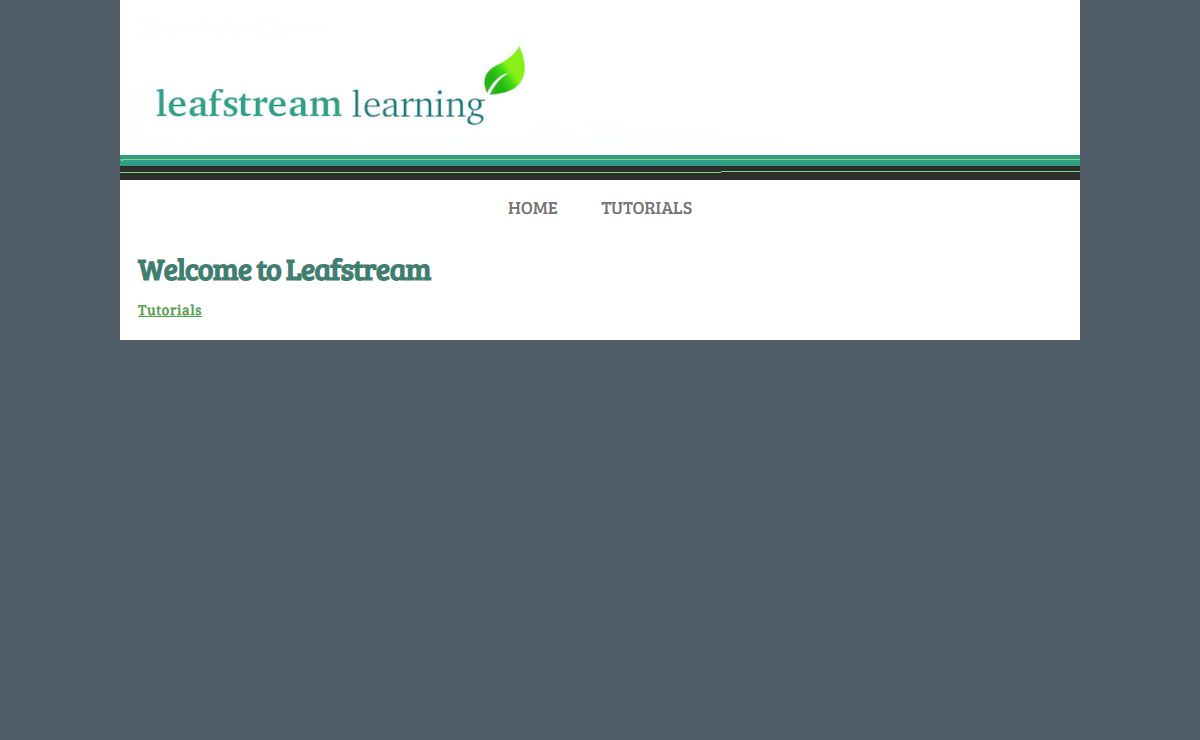 Leafstream Learning