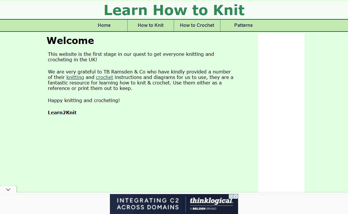 Learn How to Knit in the UK