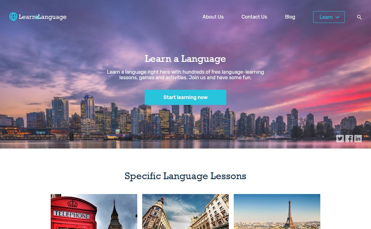 Learn a Language | Free Online Language Learning
