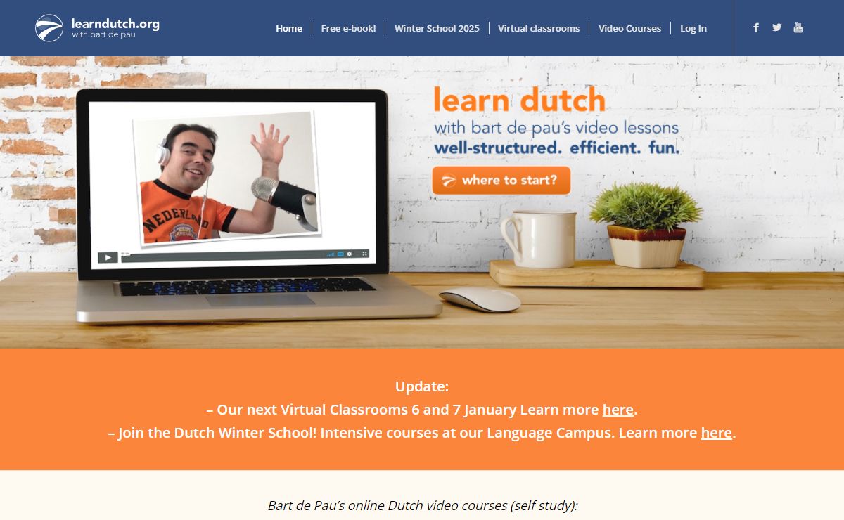 Learn Dutch Online - Free online Dutch courses