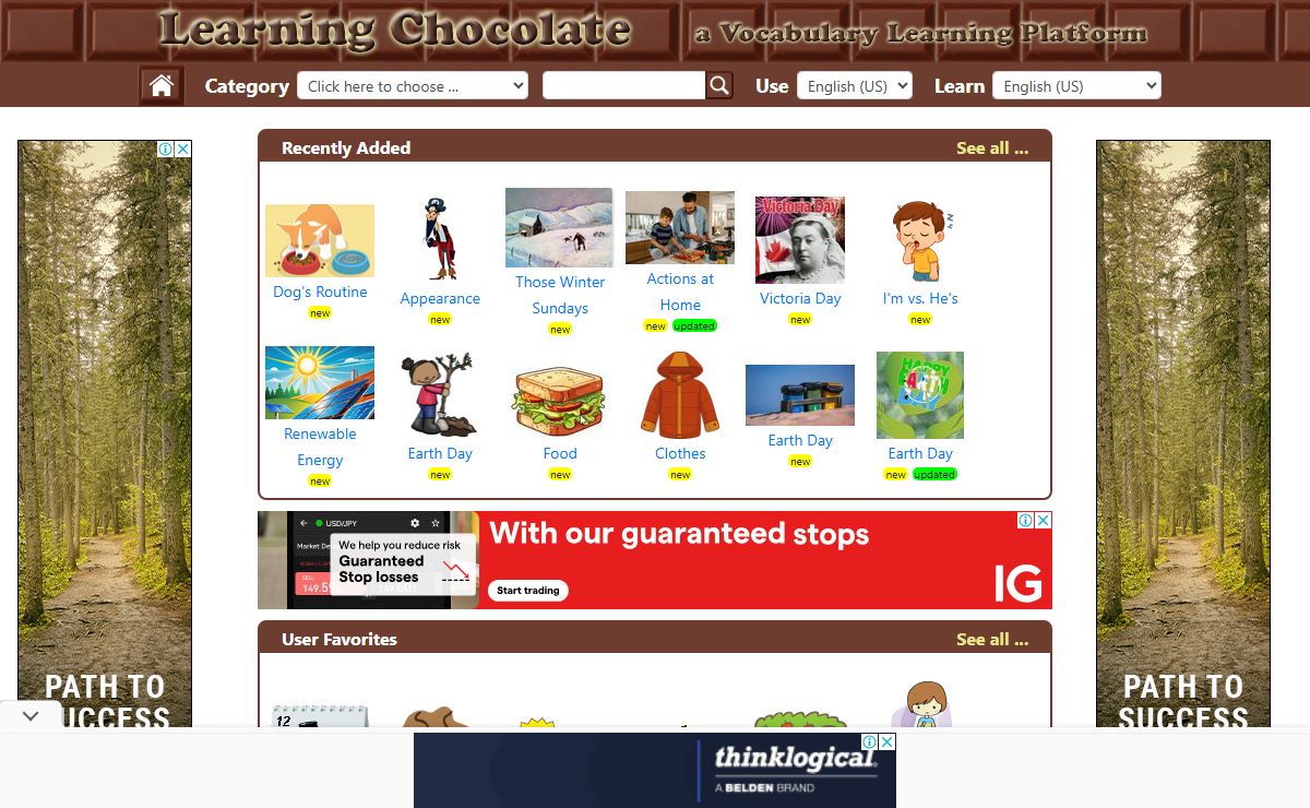 Learning Chocolate