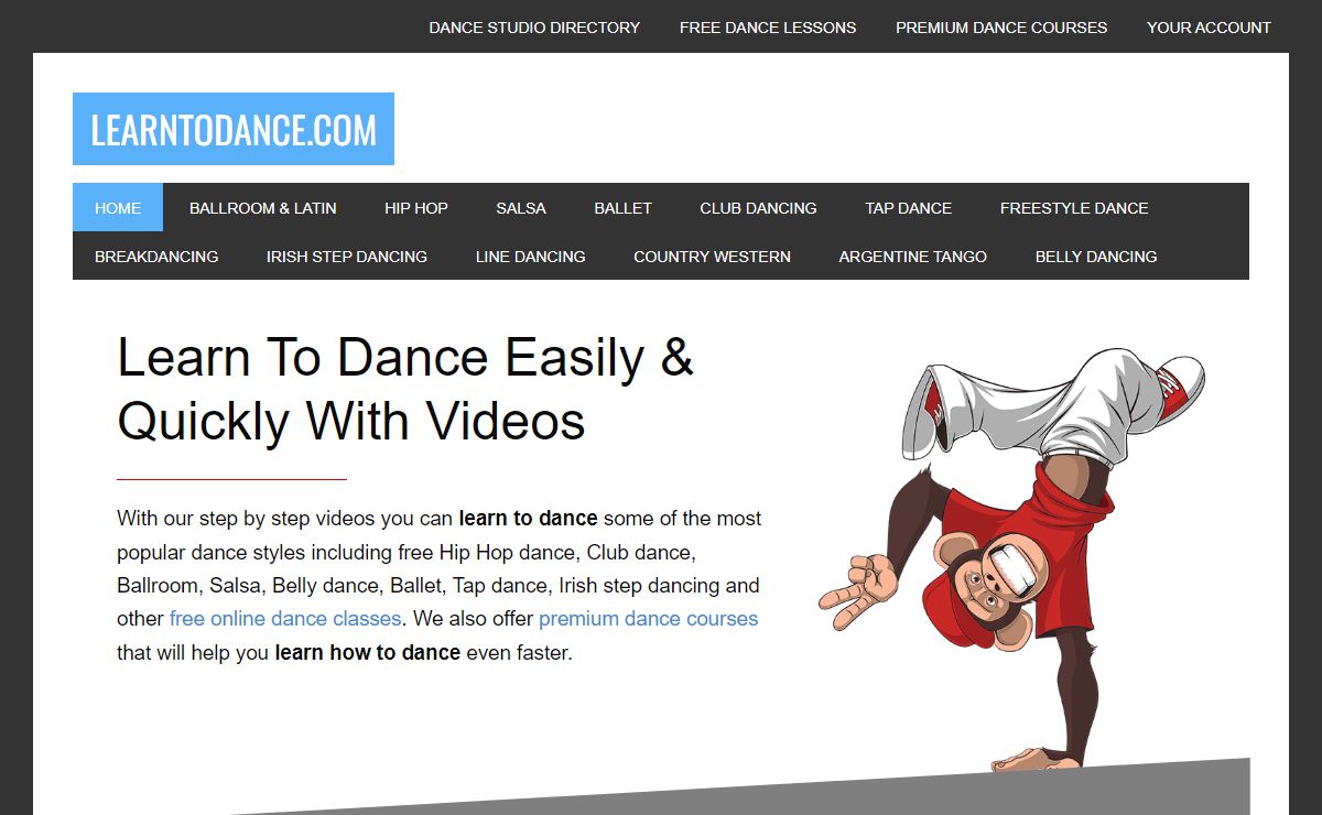 Learn To Dance with Step By Step Videos | Learntodance.com