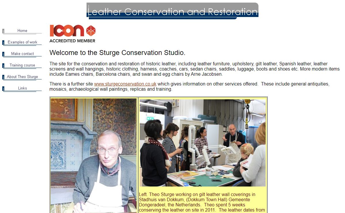 Leather Conservation and Restoration