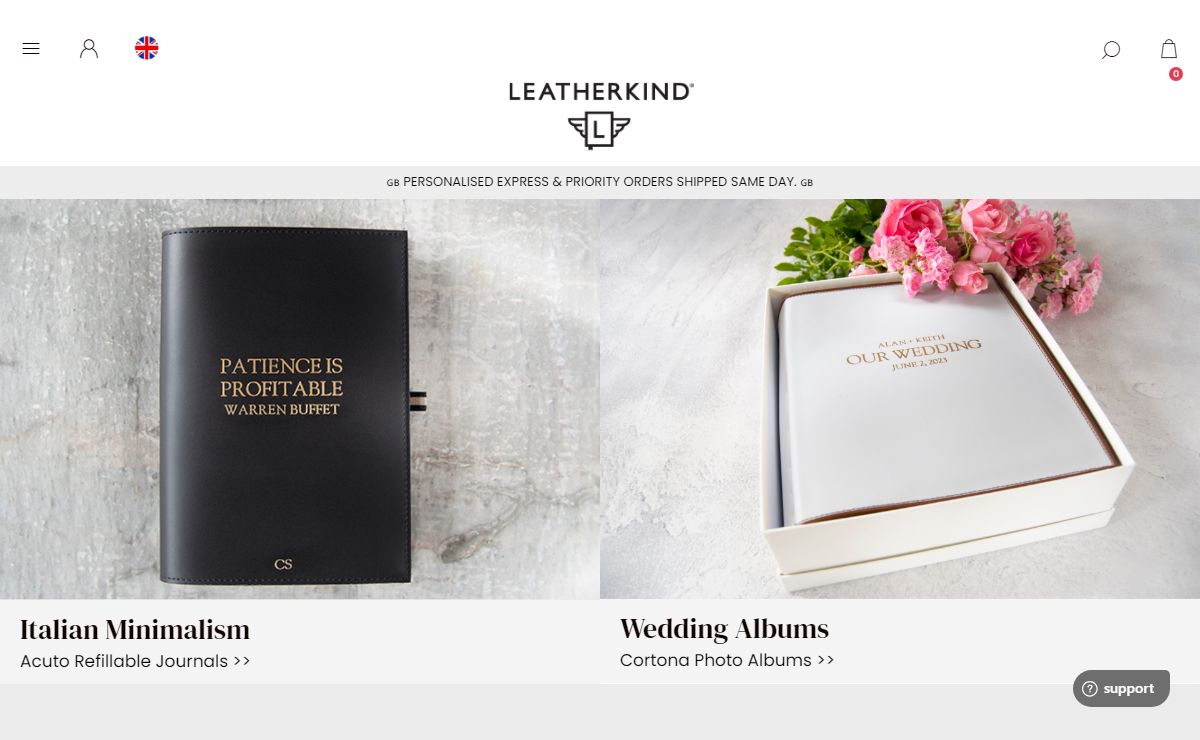 Personalised Handmade Leather Gifts Journals & Photo Albums | Personalised Handmade Leather Gifts Journals & Photo Albums