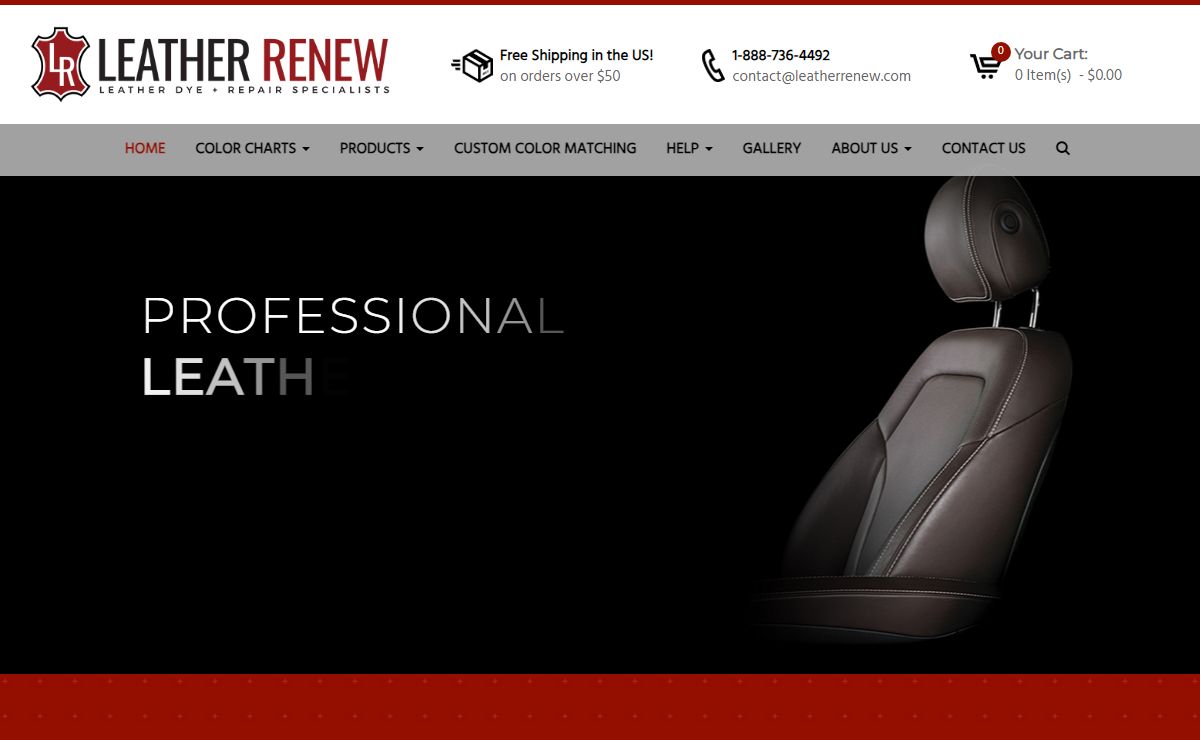 Leather Renew - Home