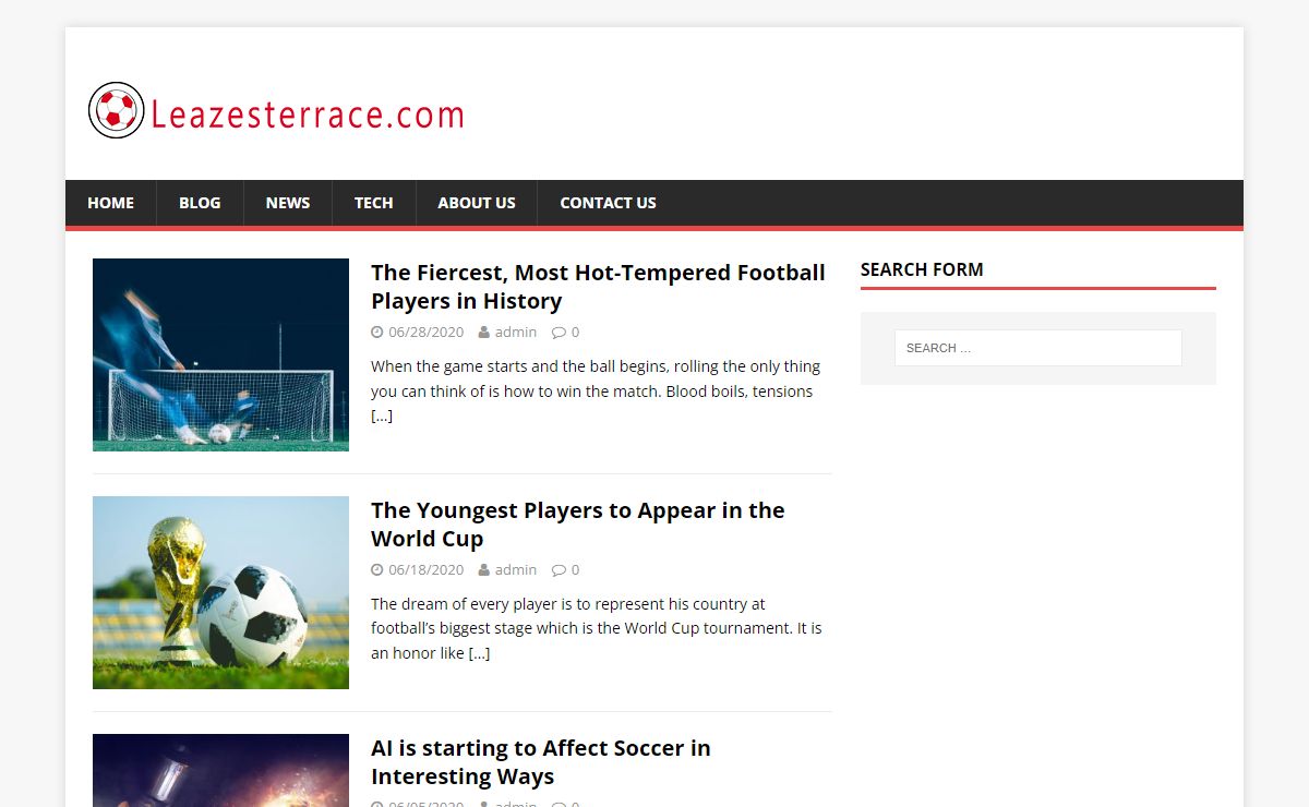 leazesterrace.com – Technology to Improve Soccer