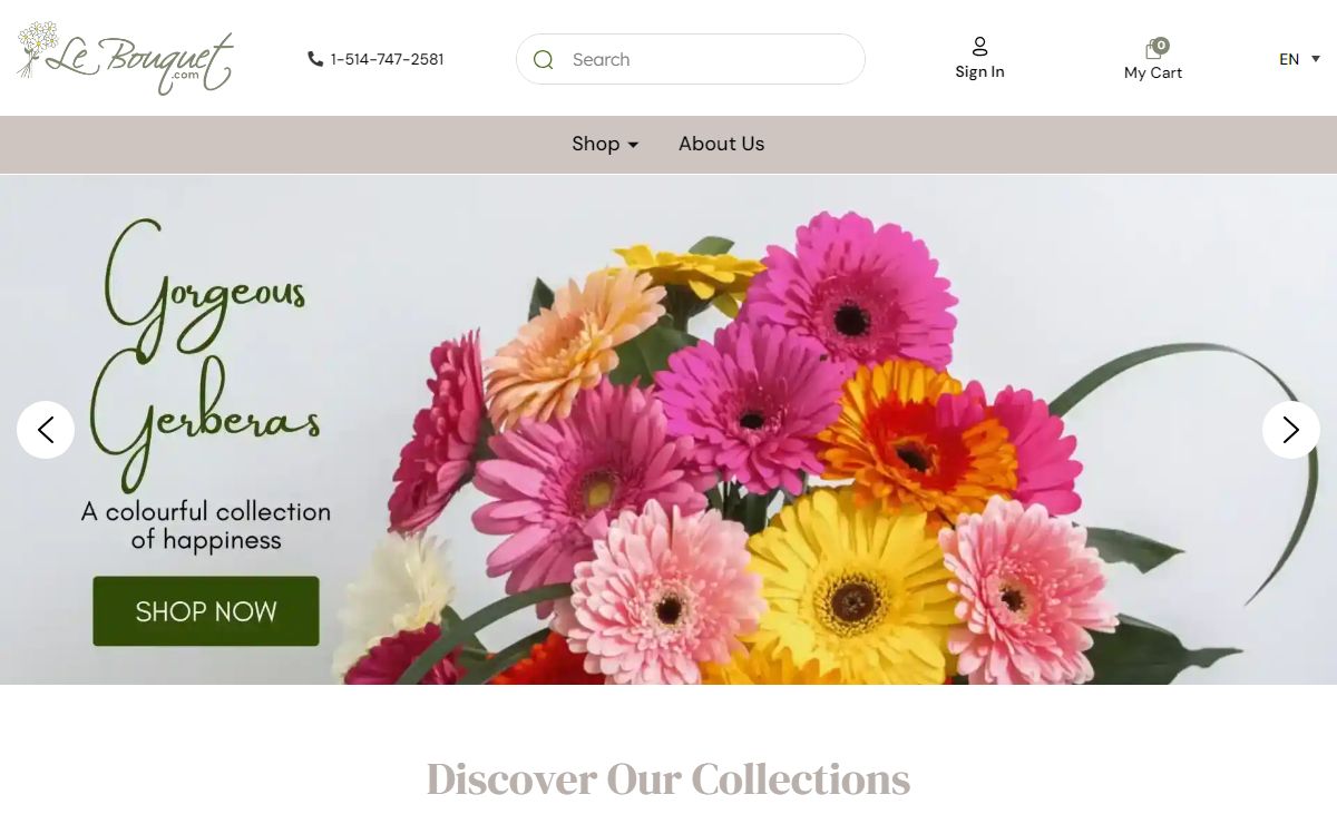 Top Florist in Montreal, Canada | Flower Shop - Le Bouquet Florist