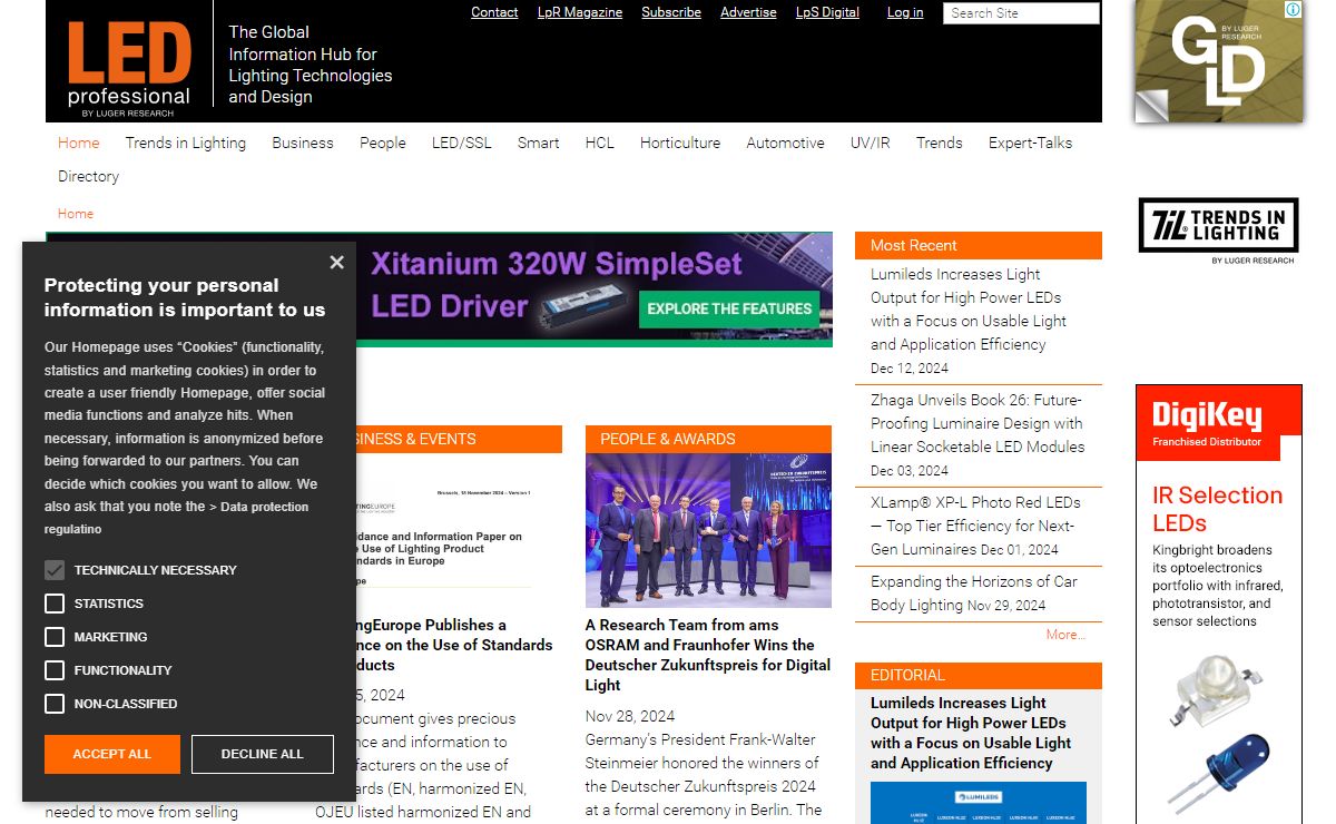 LED professional - Trends, Technologies for Future Solid State Lighting Solutions - Magazine — LED professional - LED Lighting Technology, Application Magazine