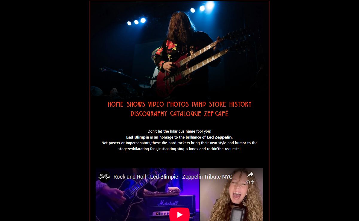 Led Blimpie - Led Zeppelin Tribute