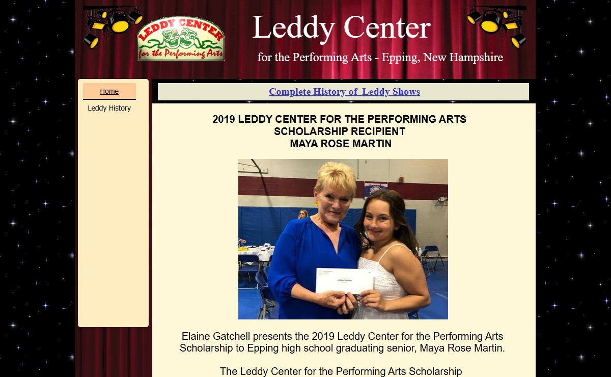 Leddy Center - Home