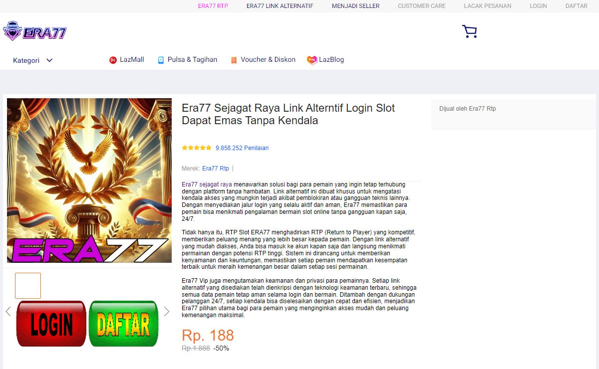 Era77 Sejagat Raya Link Alterntif Login Slot Dapat Emas Tanpa Kendala