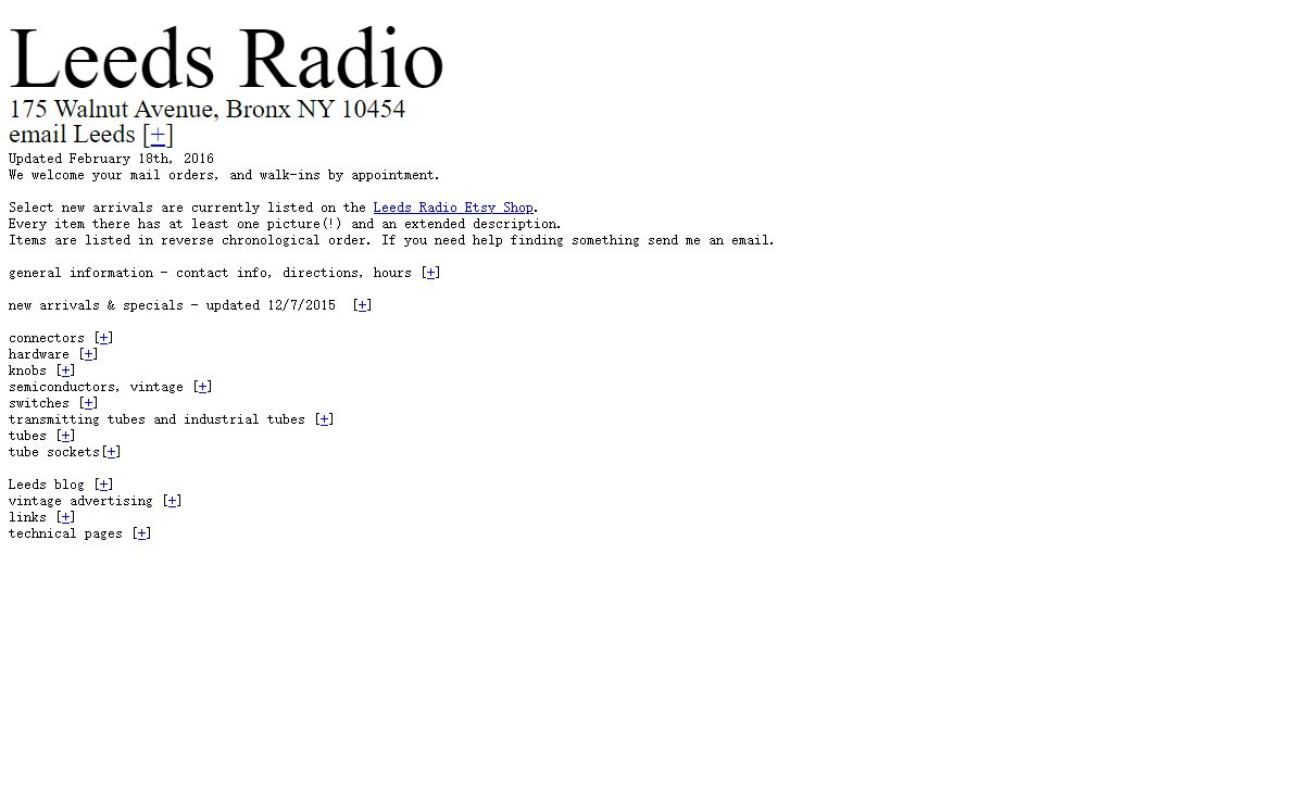 Leeds Radio - since 1923