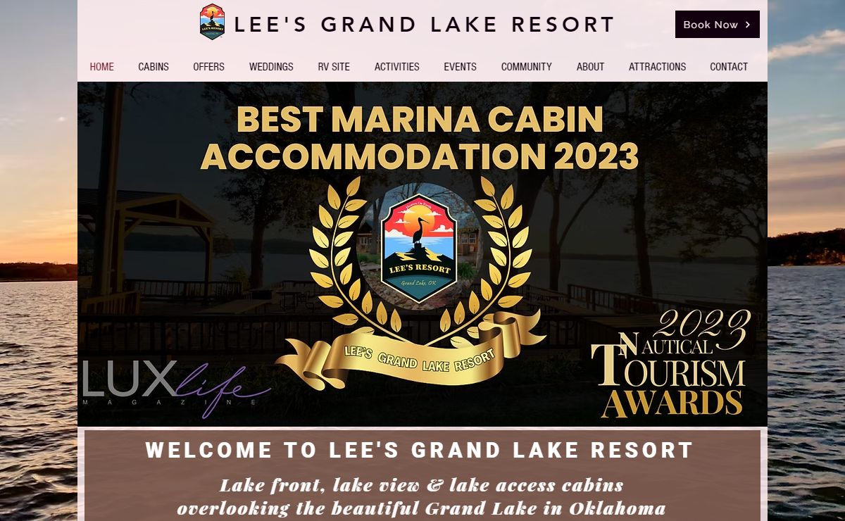 Lee's Grand Lake Resort, lakefront cabins in Grand Lake Oklahoma, boat rentals | lakefront cabins in Grand Lake Oklahoma | 24800 South 630 Road, Grove, OK, USA