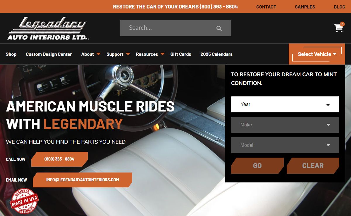 Custom Car Interiors and Upholstery from Legendary Auto Interiors – Legendary Auto Interiors