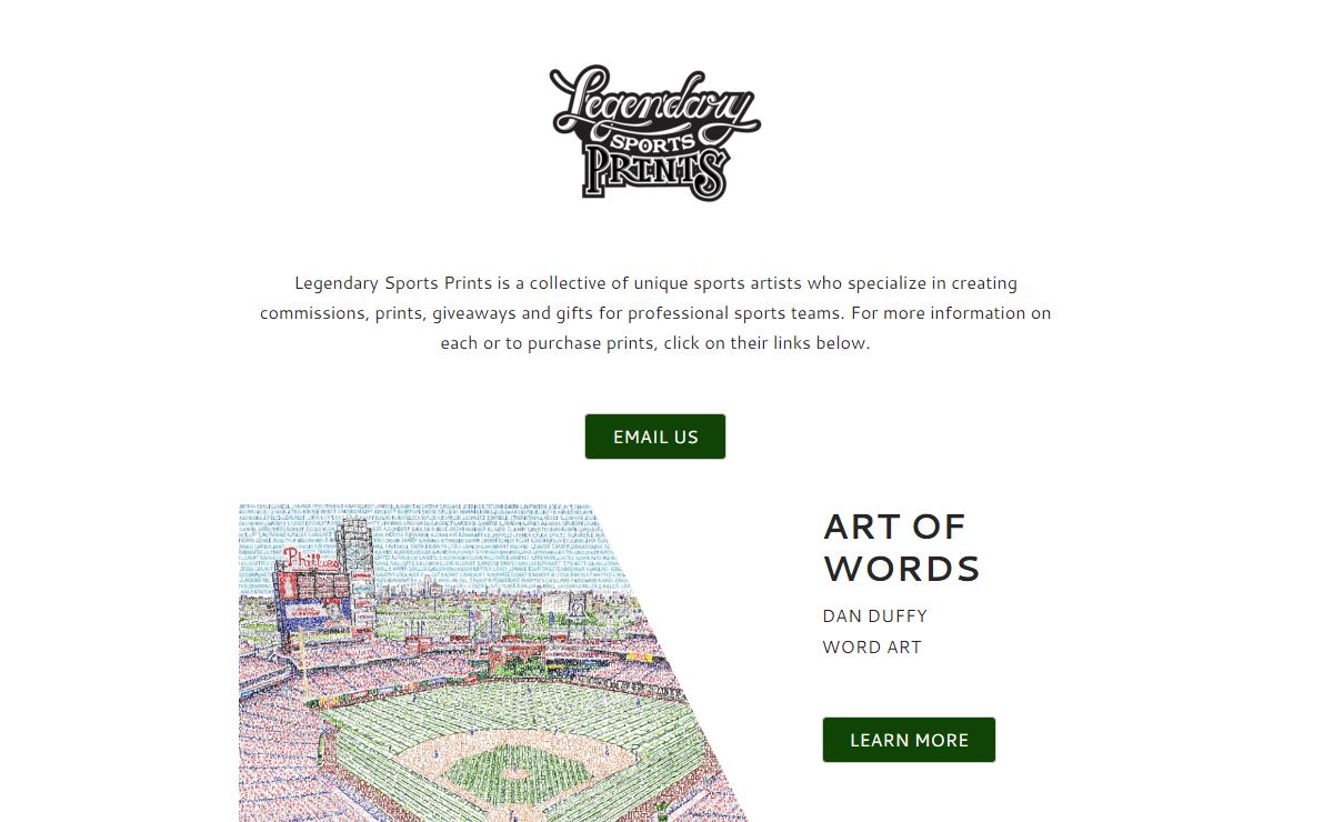 Legendary Sports Prints