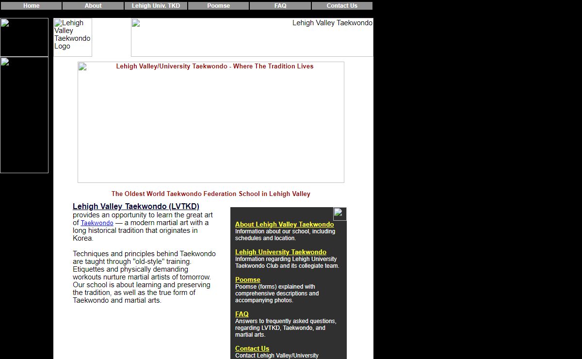Lehigh Valley / Lehigh University Taekwondo: Where The Tradition Lives
