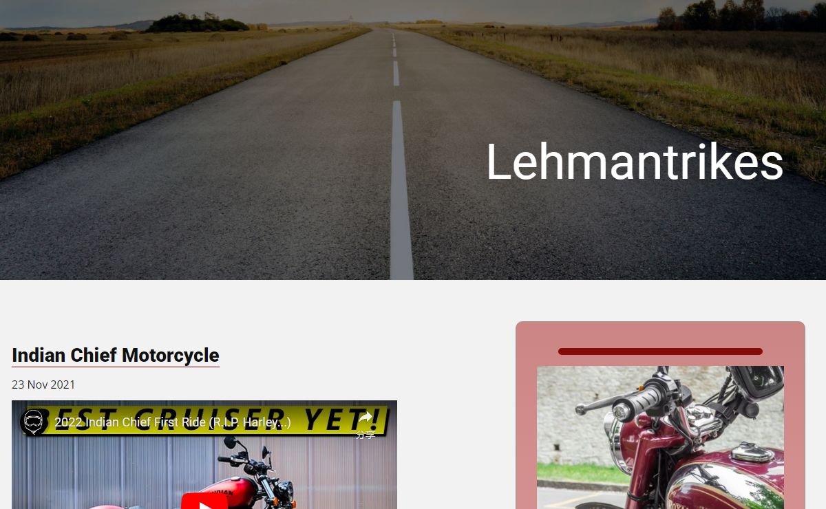 Travel in Style - Lehmantrikes.com