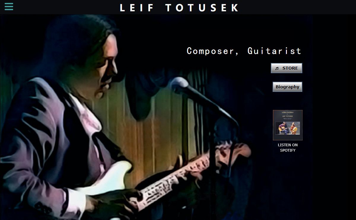 Leif Totusek - Official Site