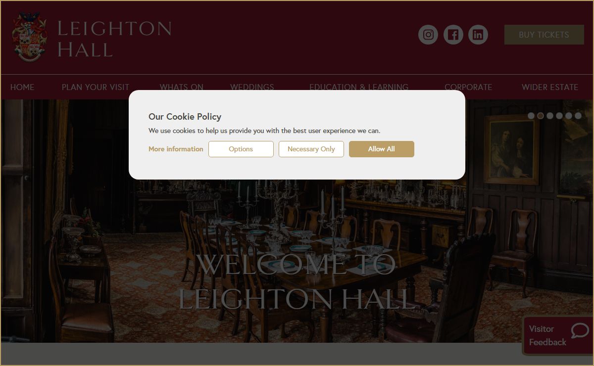 Leighton Hall :: Home